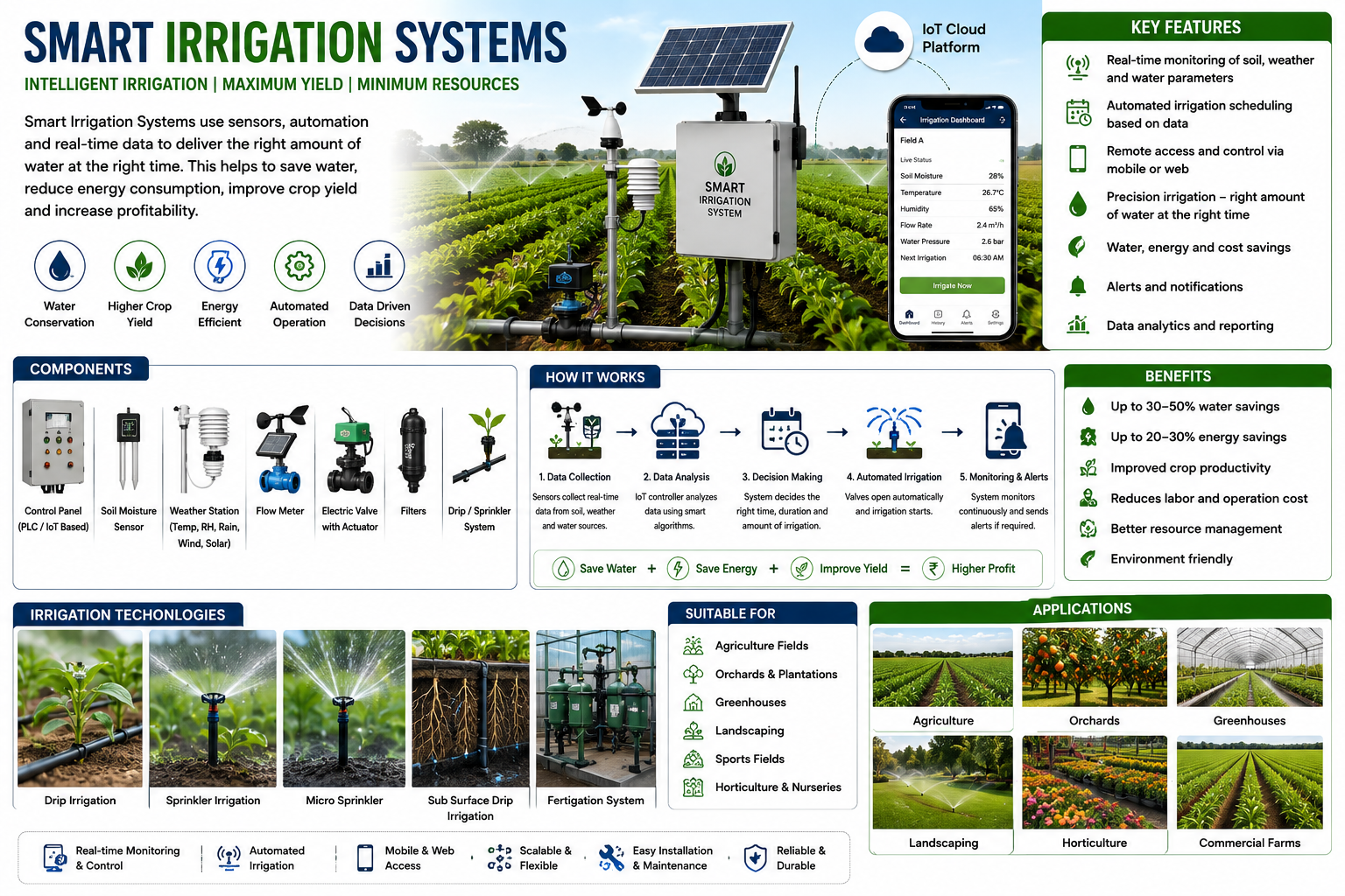 Smart Irrigation Systems